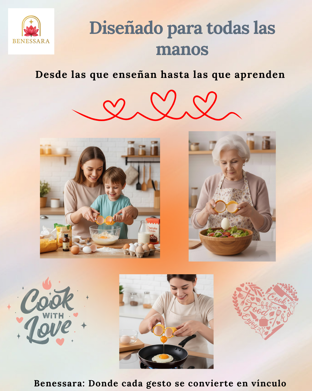 Utensilio para Abrir Cáscaras de Huevo