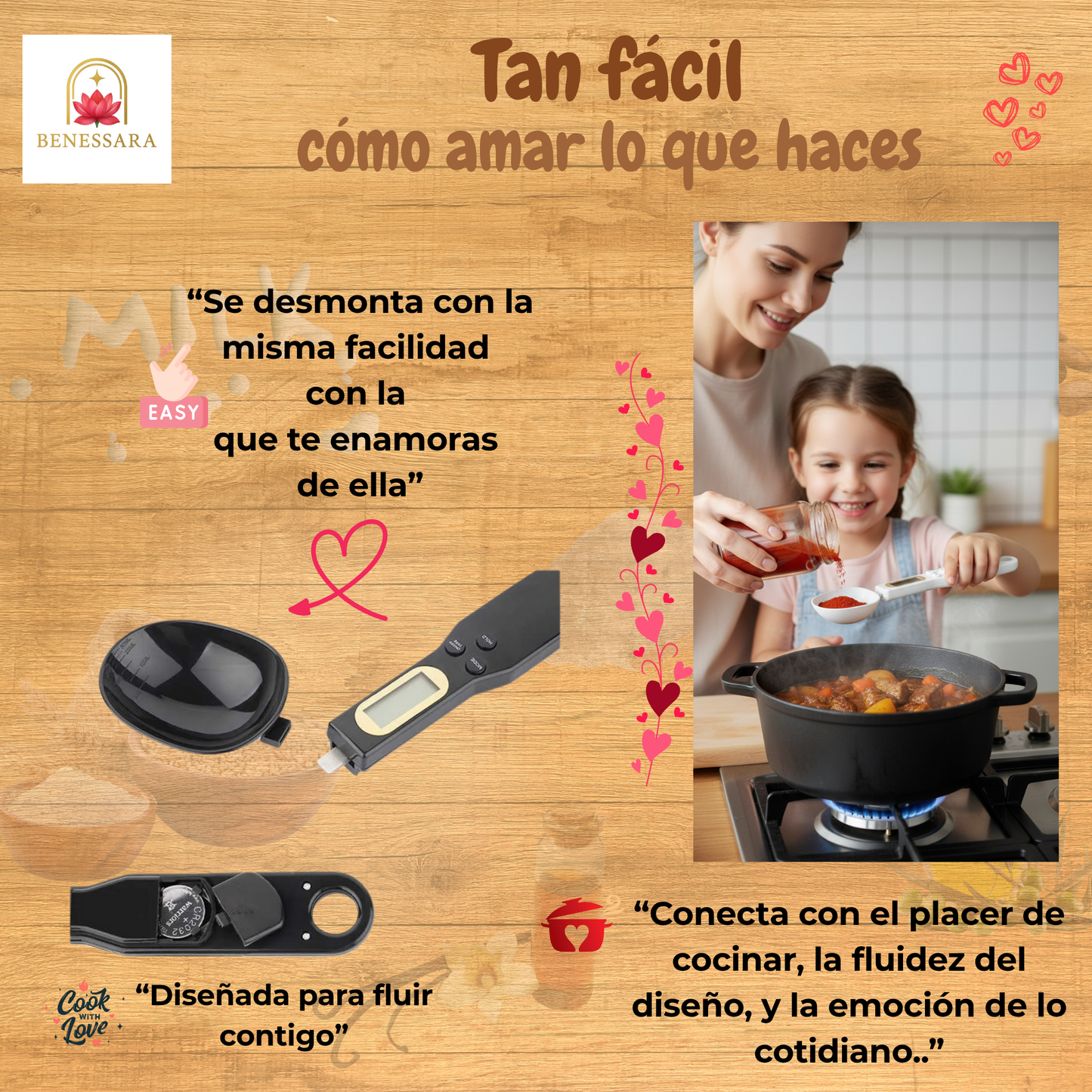 Cuchara Medidora Digital -Precisión y amor en cada receta-