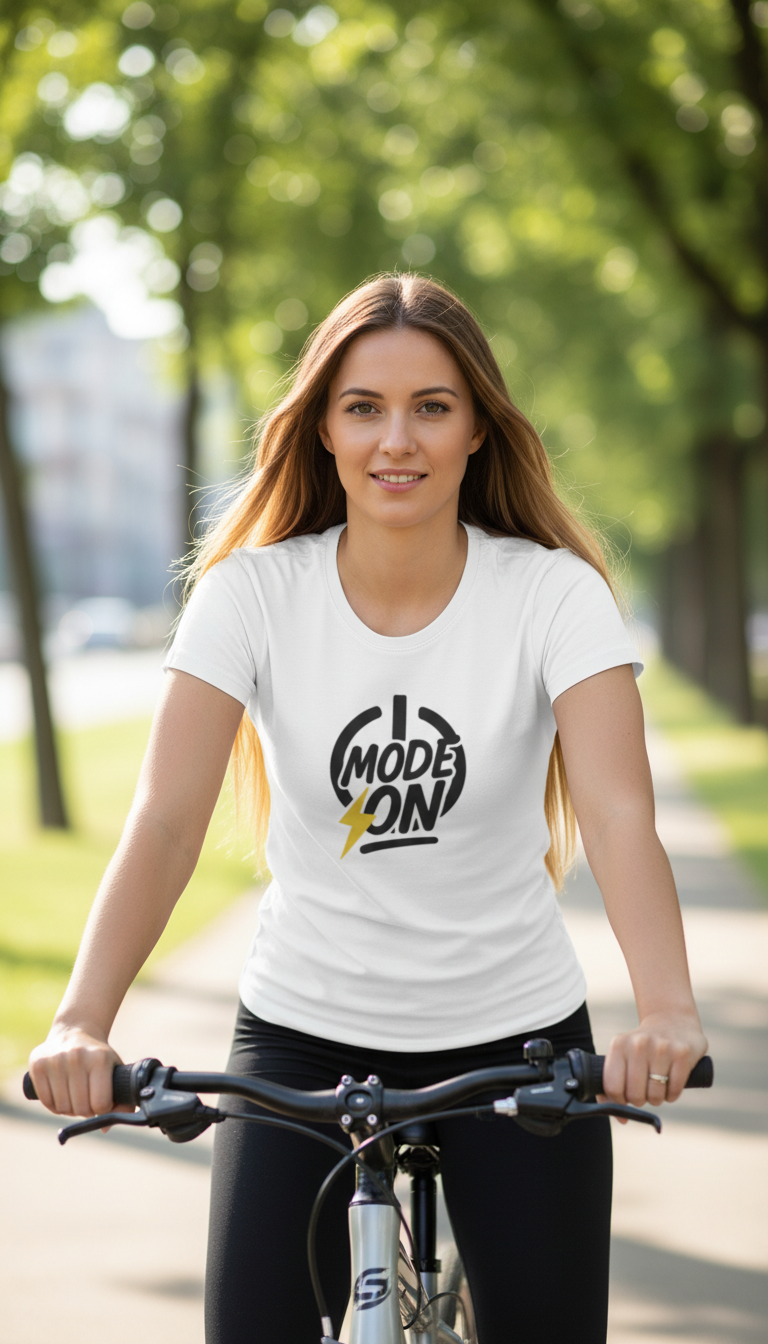 Camiseta para damas "I mode ON"