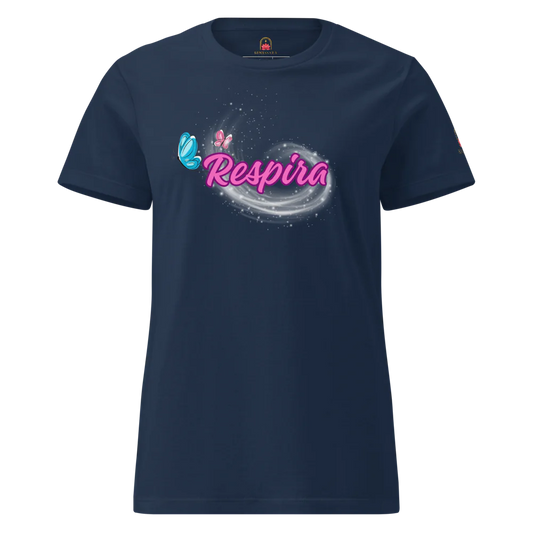 Camiseta para damas "Respira"