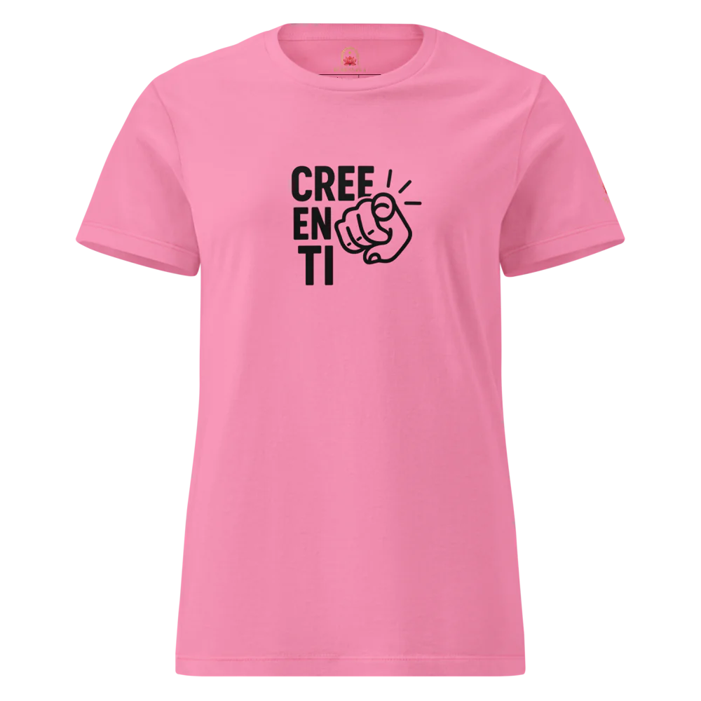 Camiseta para damas "Cree en ti"