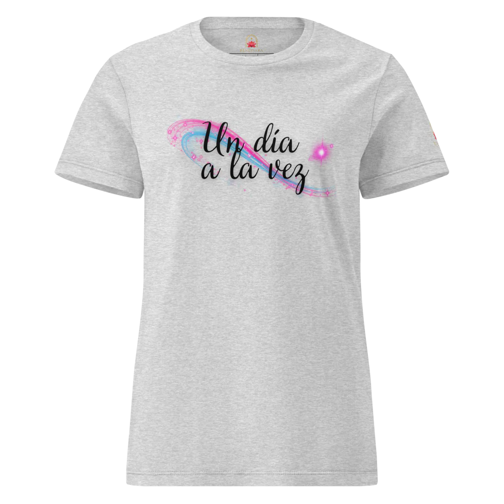 Camiseta pata damas "Un día a la vez"