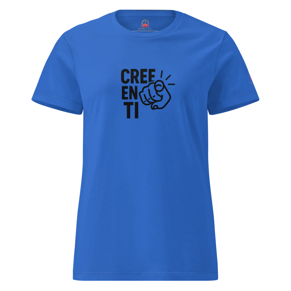 Camiseta para damas "Cree en ti"