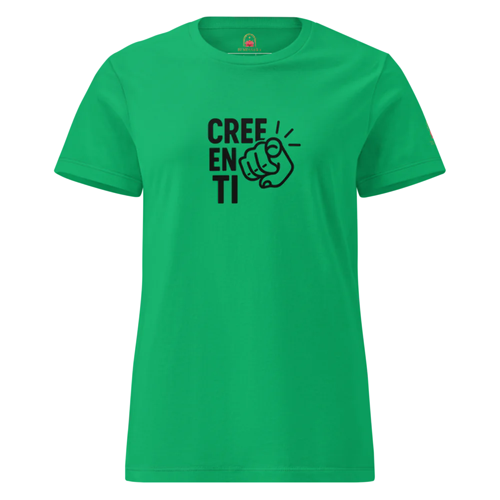 Camiseta para damas "Cree en ti"
