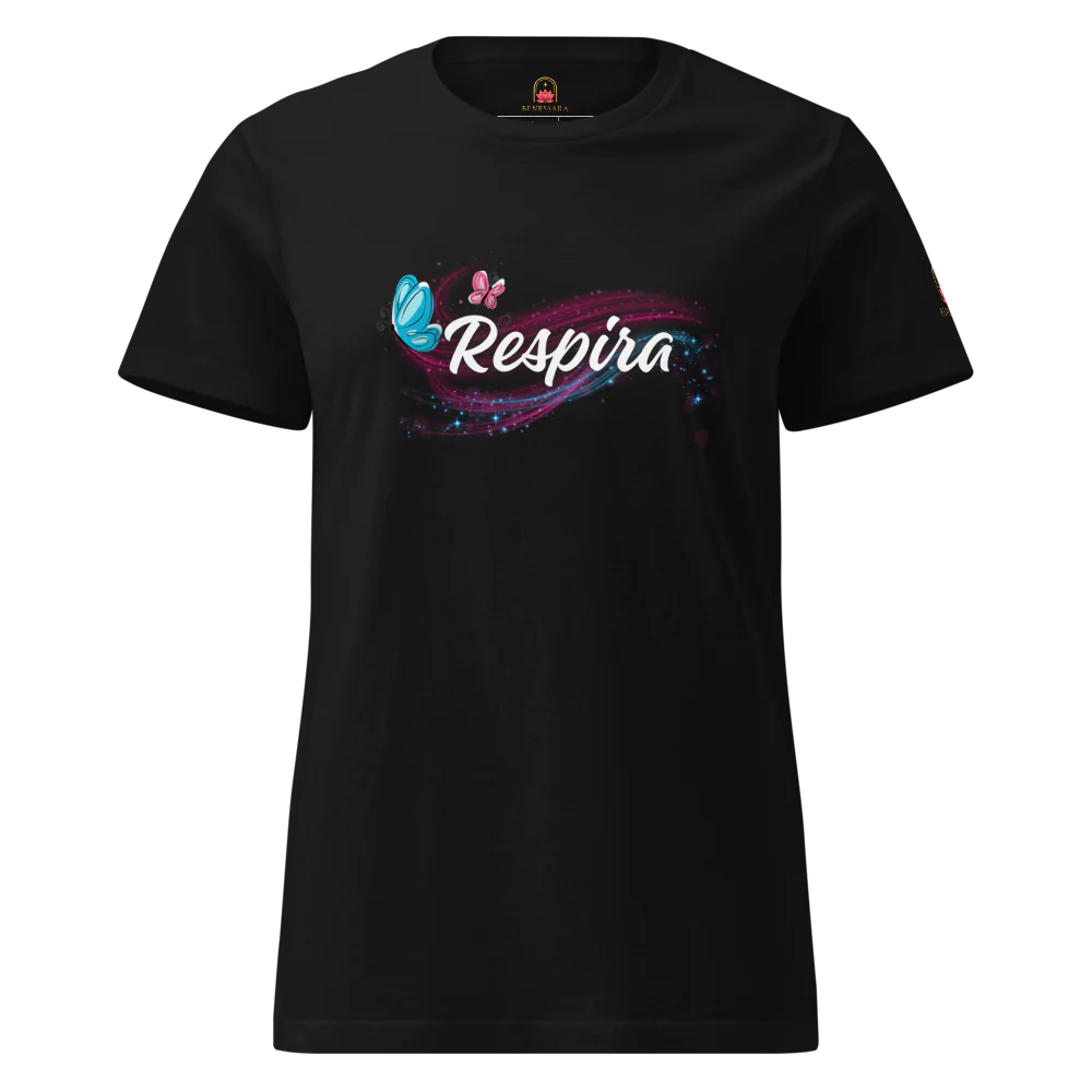 Camiseta para damas "Respira"